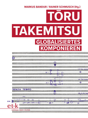 cover image of Toru Takemitsu